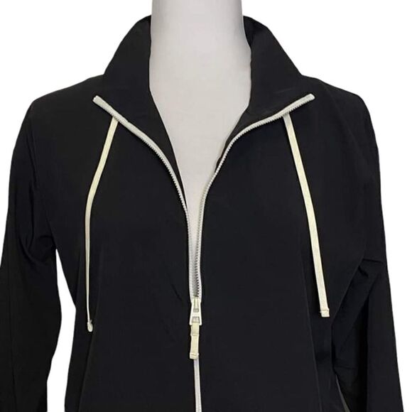 𝅺SUMMERSALT Jacket Black On The Go Zip Up Size XS‎ - Picture 4 of 11